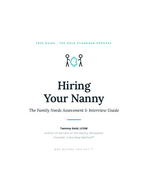 Hiring Your Nanny guide cover
